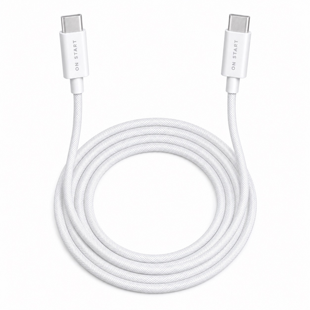ON START USB-C to USB-C Fast Charging Cable 1M