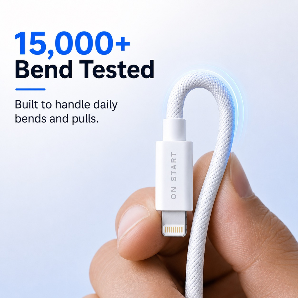 ON START USB C to Lightning Cable 1M Apple MFi Certified