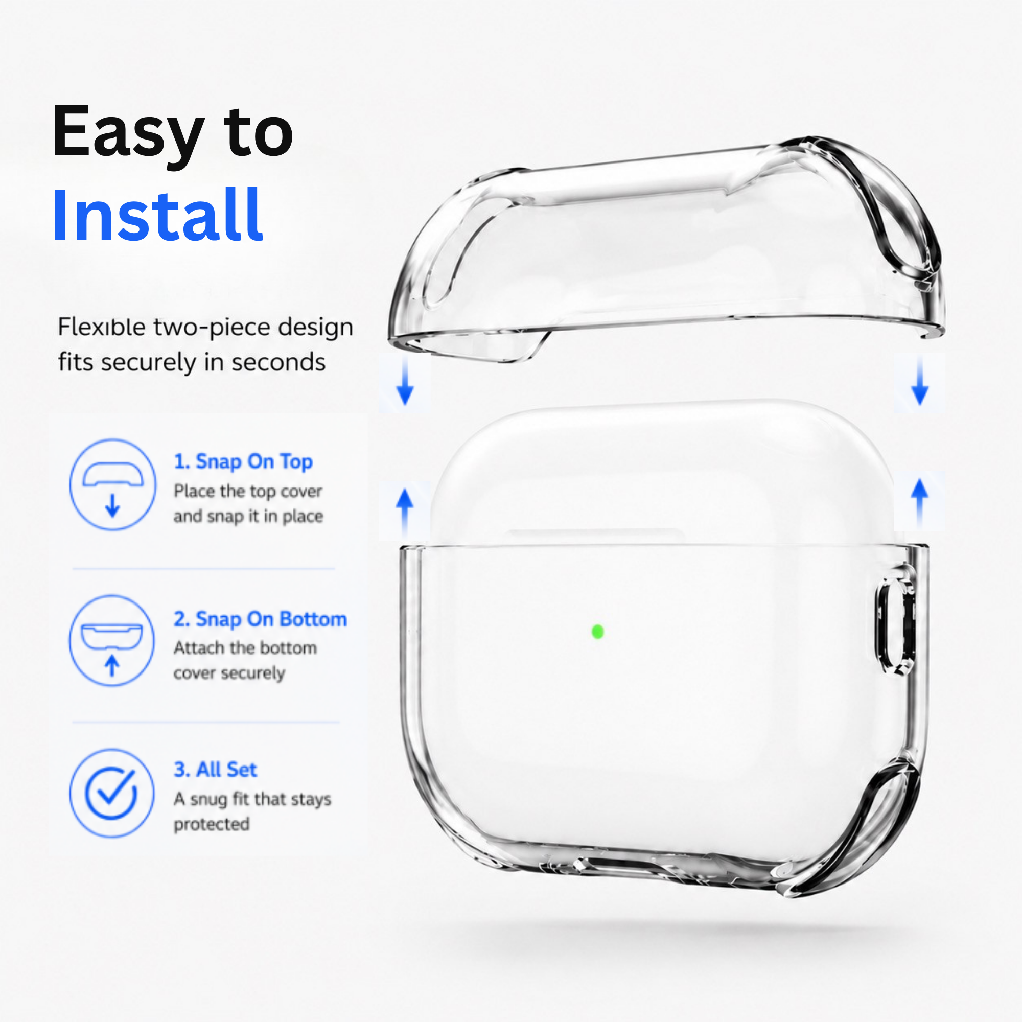 ON START AirPod Cases - Crystal Series - 4 Colours