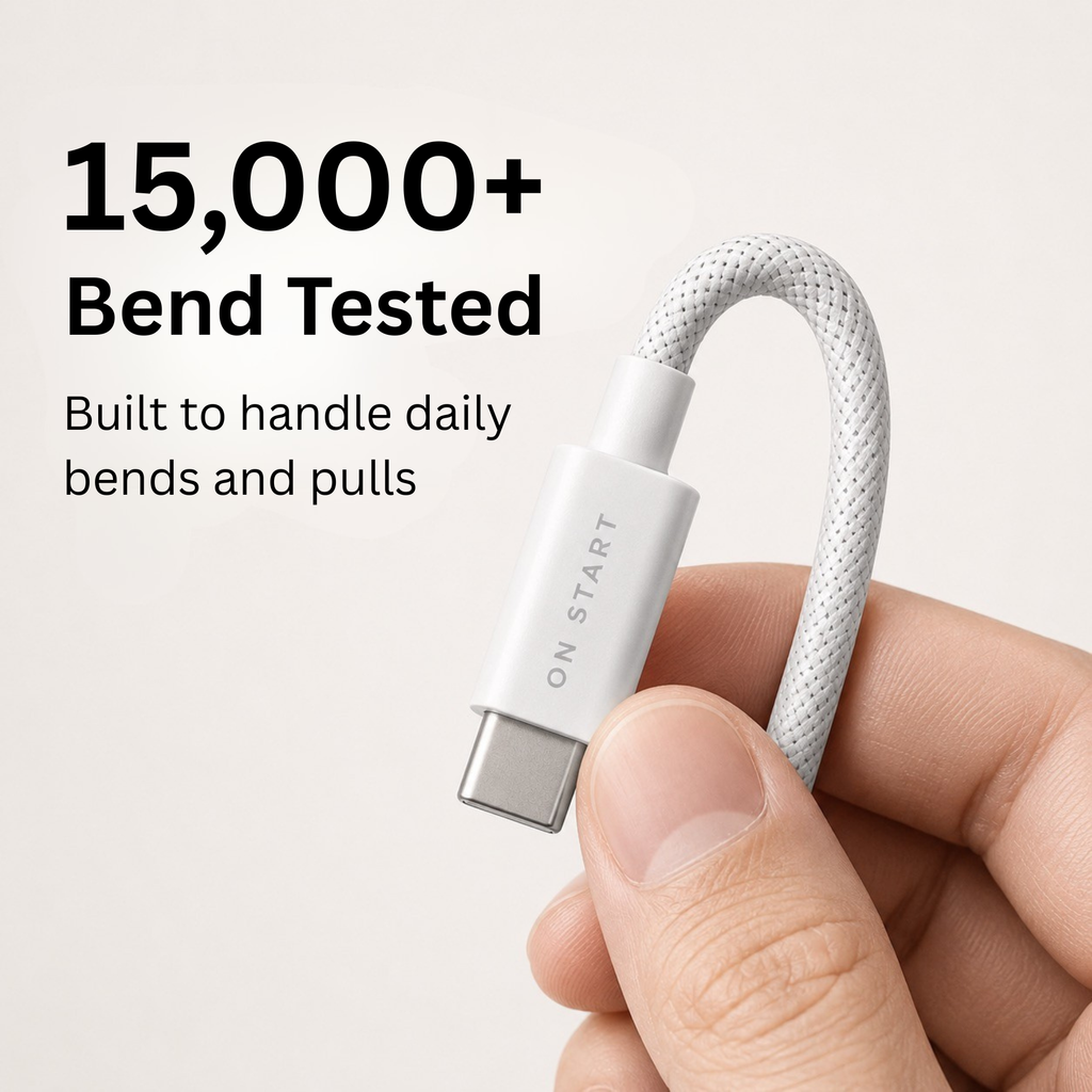 ON START USB-C to USB-C Fast Charging Cable 1M
